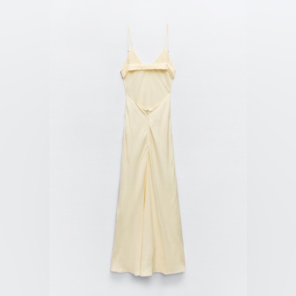 Zara Satin Slip Dress XS - Picture 8 of 11